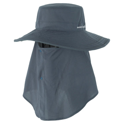 mont-bell: Wickron Cool Field Detachable Face Shade Hat