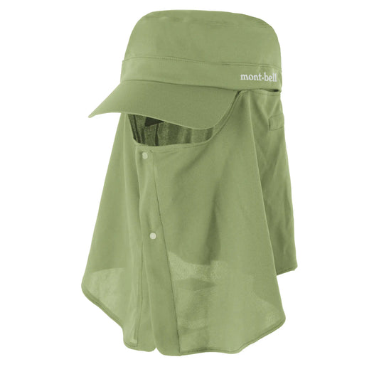 mont-bell: Wickron Cool Field Detachable Face Shade Work Cap