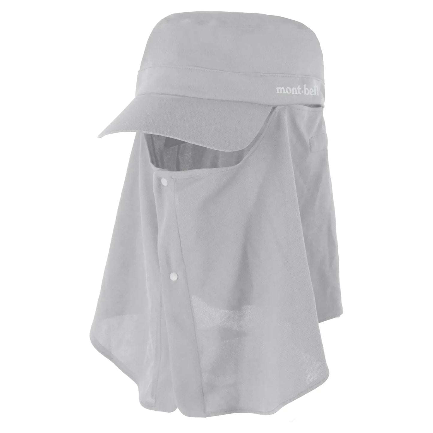 mont-bell: Wickron Cool Field Detachable Face Shade Work Cap
