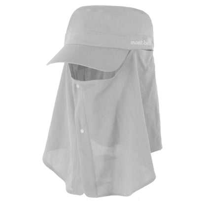 mont-bell: Wickron Cool Field Detachable Face Shade Work Cap