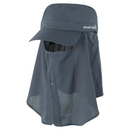 mont-bell: Wickron Cool Field Detachable Face Shade Work Cap