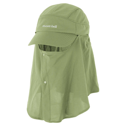 mont-bell: Wickron Cool Field Detachable Face Shade Cap
