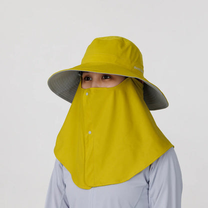 mont-bell: Wickron UV-TECT Field Detachable Face Shade Hat
