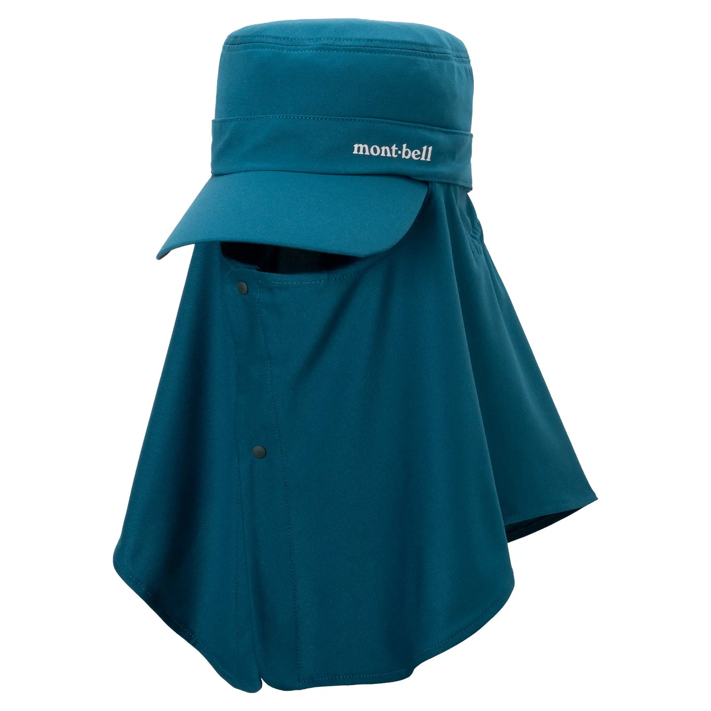 mont-bell: Wickron UV-TECT Field Detachable Face Shade Work Cap