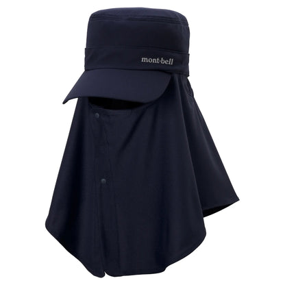 mont-bell: Wickron UV-TECT Field Detachable Face Shade Work Cap