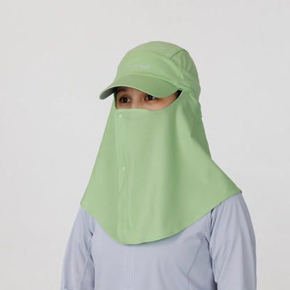 mont-bell: Wickron UV-TECT Field Detachable Face Shade Cap