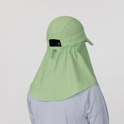 mont-bell: Wickron UV-TECT Field Detachable Face Shade Cap