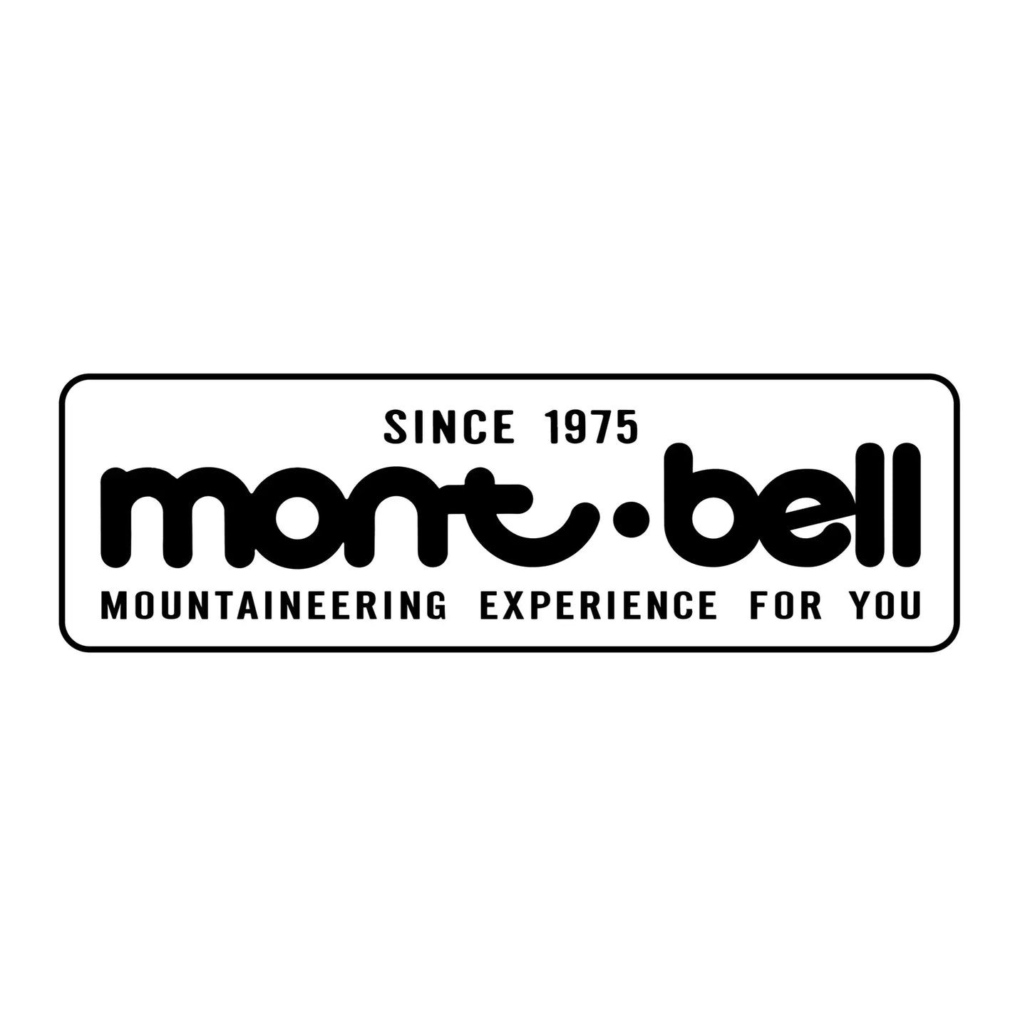 mont-bell: Sticker mont-bell Logo 50th