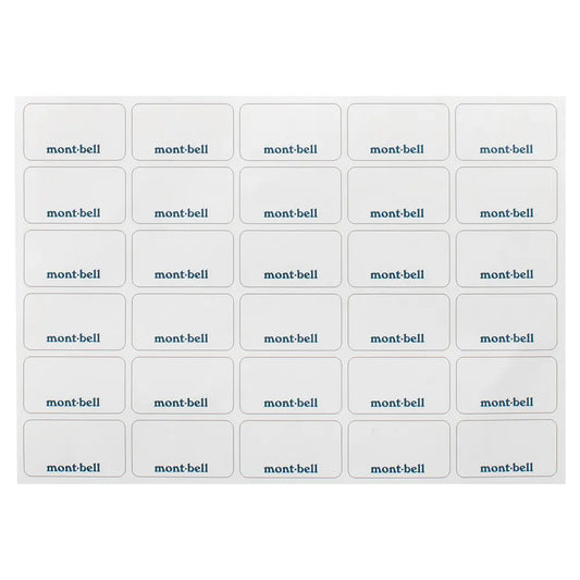 mont-bell: Name Sticker