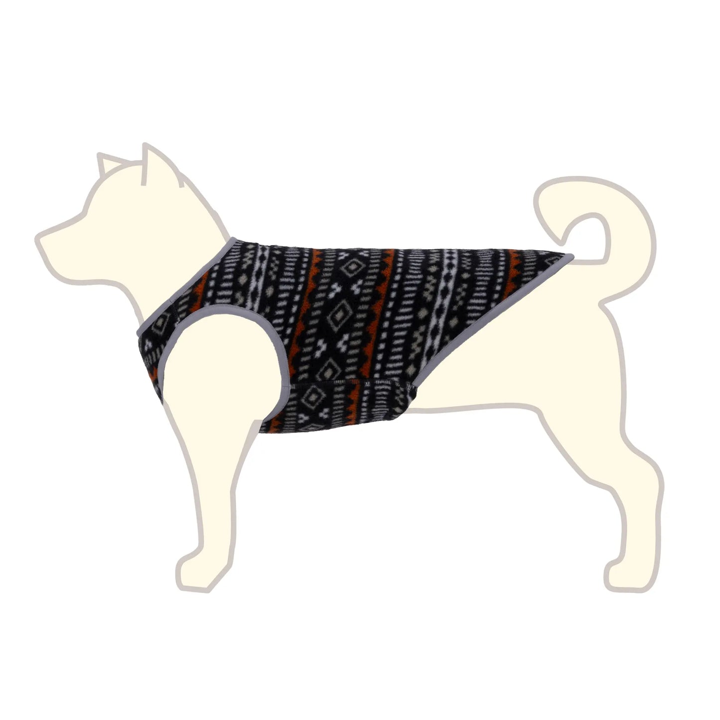 mont-bell: CLIMAPLUS 100 Print Dog Vest Small