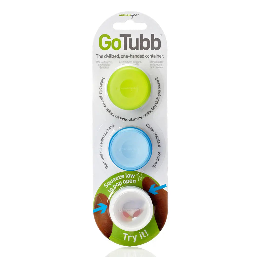 humangear: GoTubb Small 3-Pack
