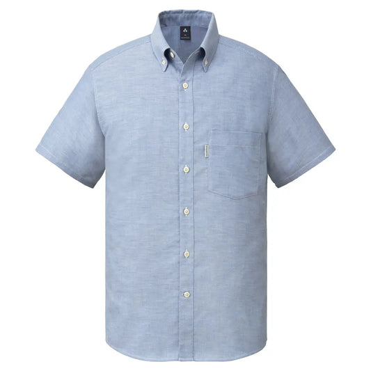 mont-bell: Core Spun Oxford Short Sleeve Button Down Shirt