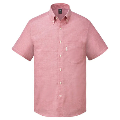 mont-bell: Core Spun Oxford Short Sleeve Button Down Shirt