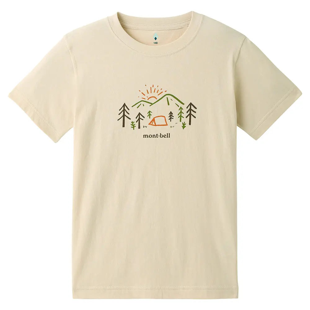 mont-bell: Cotton T Kid's Yama No Asa 130 - 160