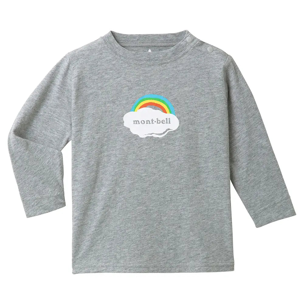 mont-bell: Cotton Long Sleeve T Baby's Rainbow 80 - 90
