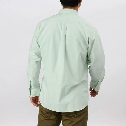 mont-bell: Core Spun Oxford Stand Collar Shirt Men's