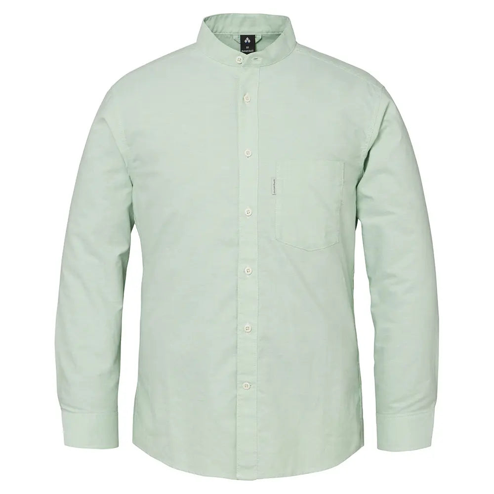 mont-bell: Core Spun Oxford Stand Collar Shirt Men's