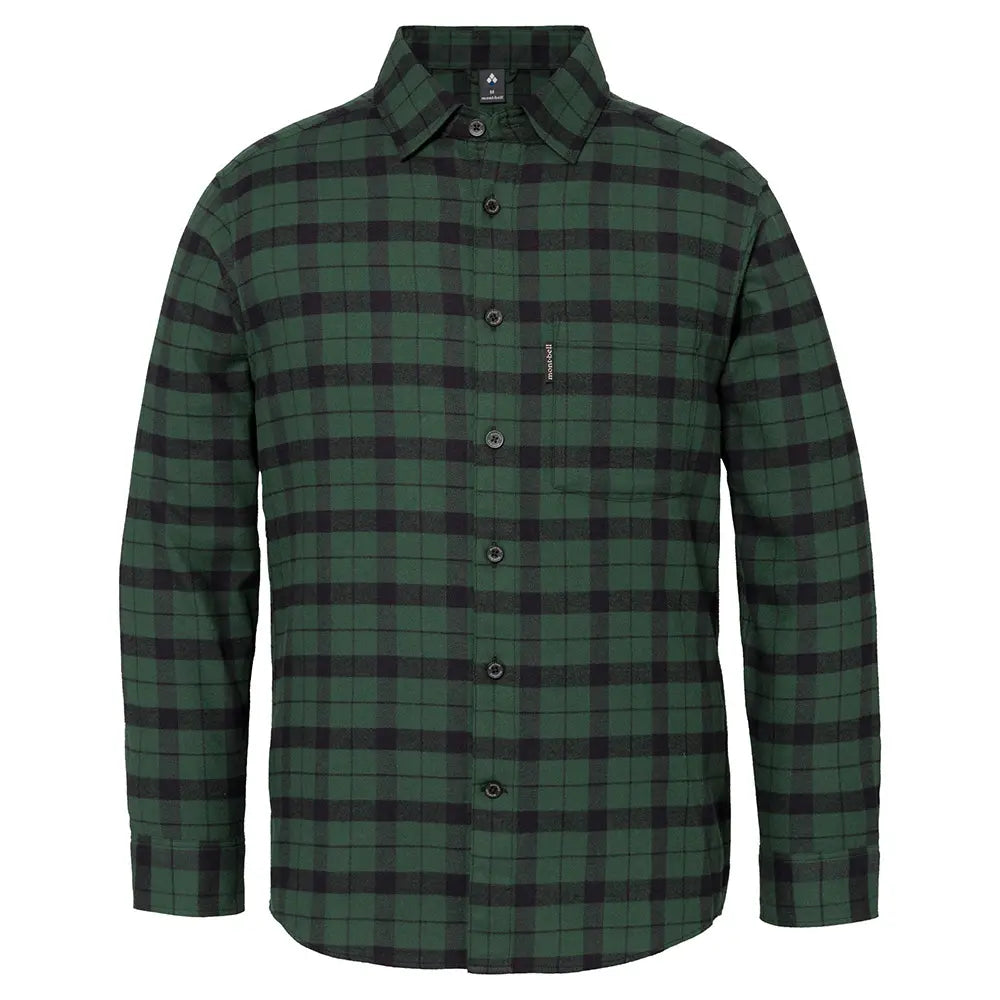mont-bell: Core Spun Flannel Shirt Men's