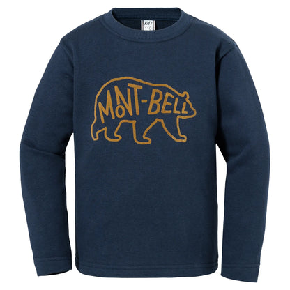 mont-bell: Cotton Lite Sweatshirt Kid's 100 - 130