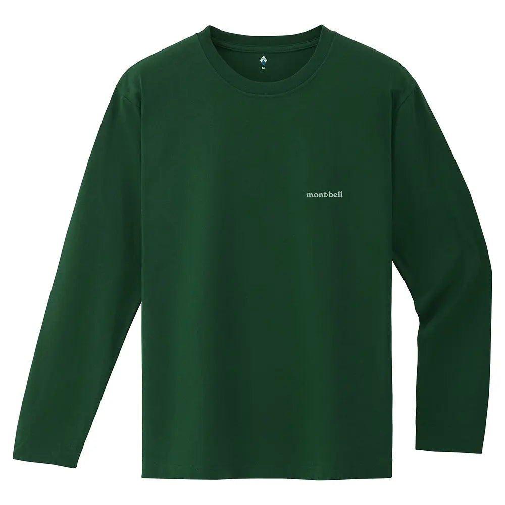 mont-bell: Pear Skin Cotton Long Sleeve T Men's