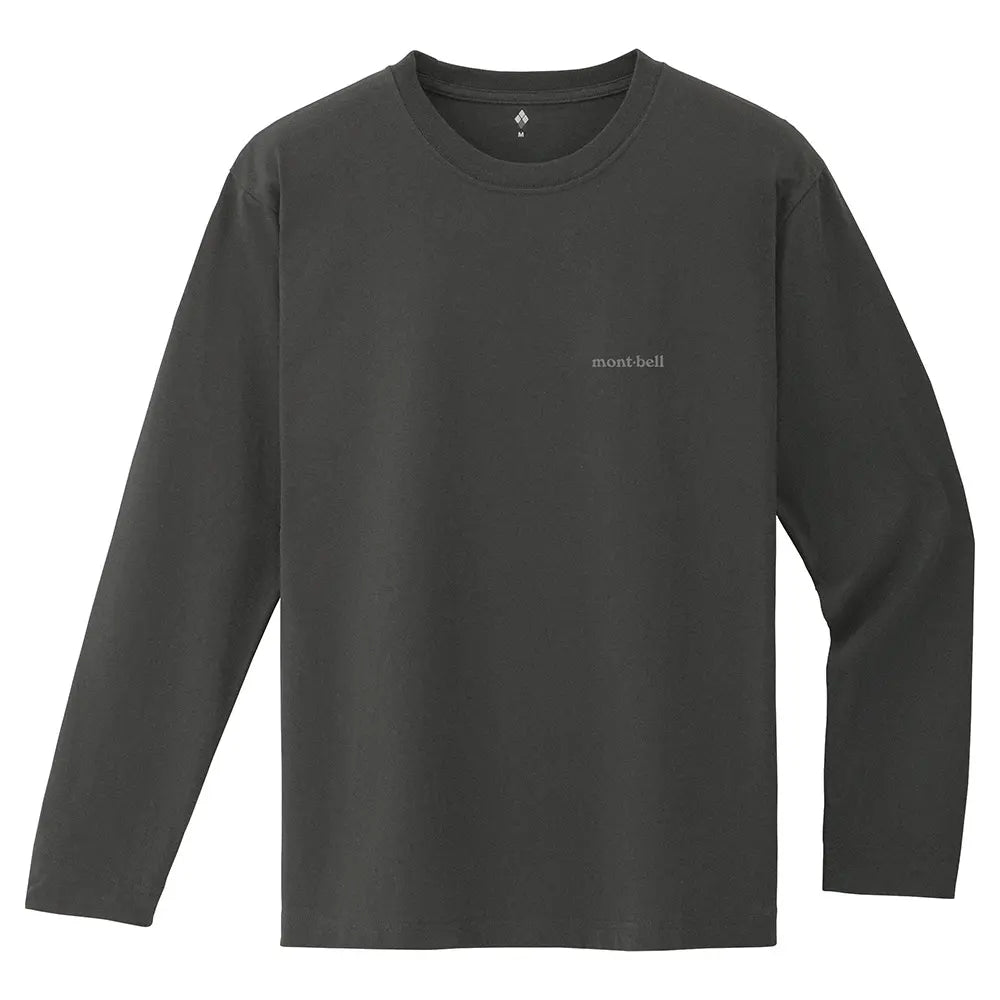mont-bell: Pear Skin Cotton Long Sleeve T Men's