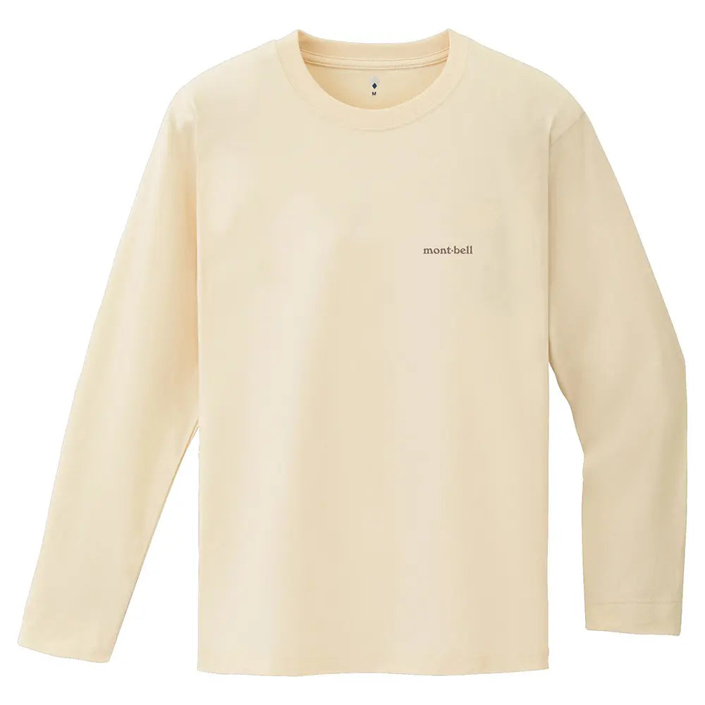 mont-bell: Pear Skin Cotton Long Sleeve T Men's