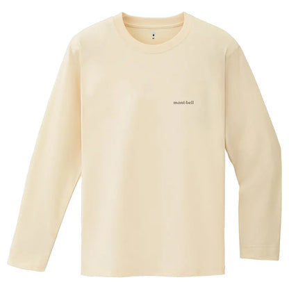 mont-bell: Pear Skin Cotton Long Sleeve T Men's