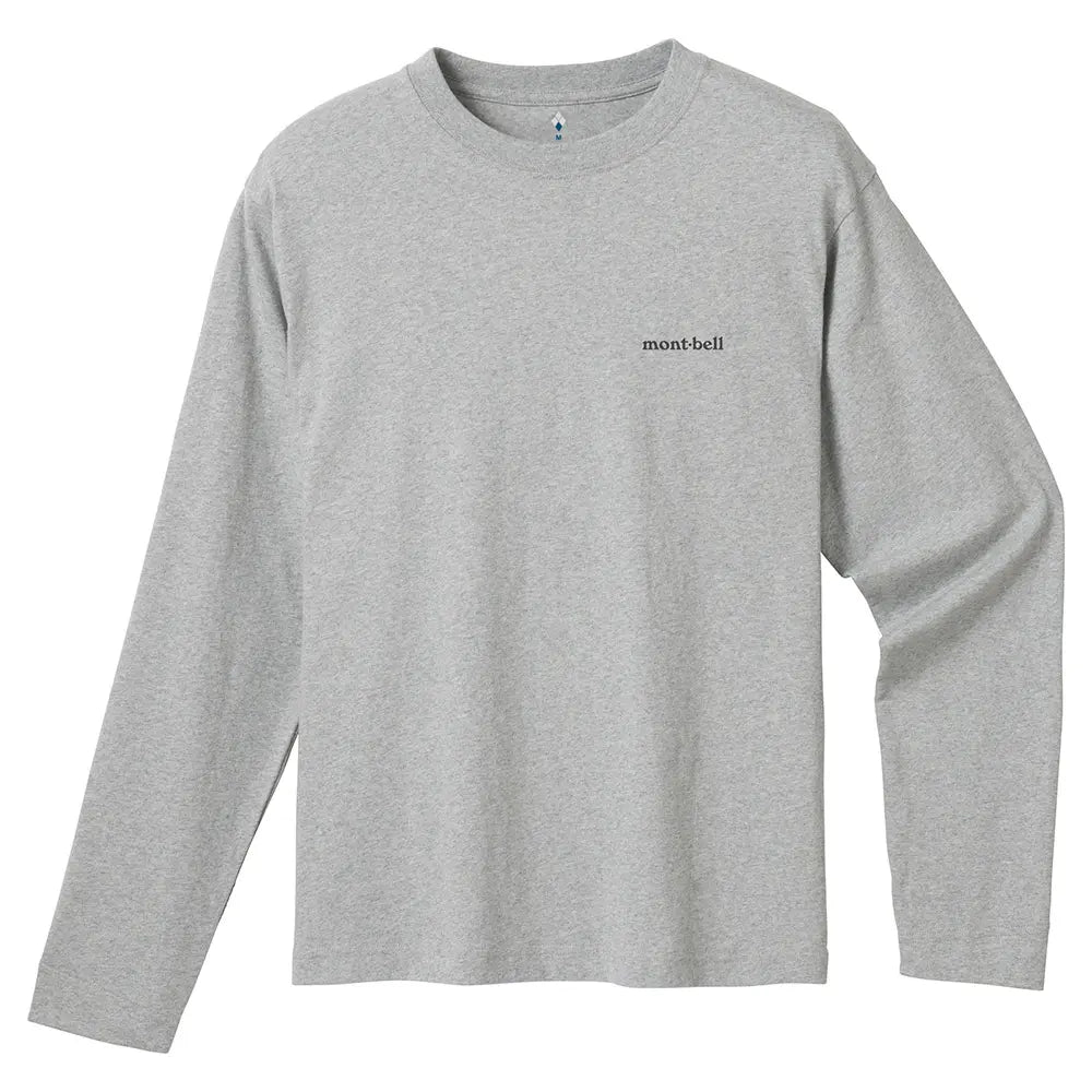 mont-bell: Pear Skin Cotton Long Sleeve T Men's