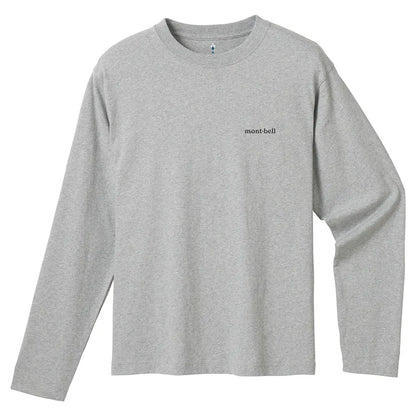 mont-bell: Pear Skin Cotton Long Sleeve T Men's