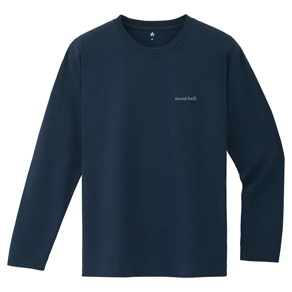 mont-bell: Pear Skin Cotton Long Sleeve T Men's