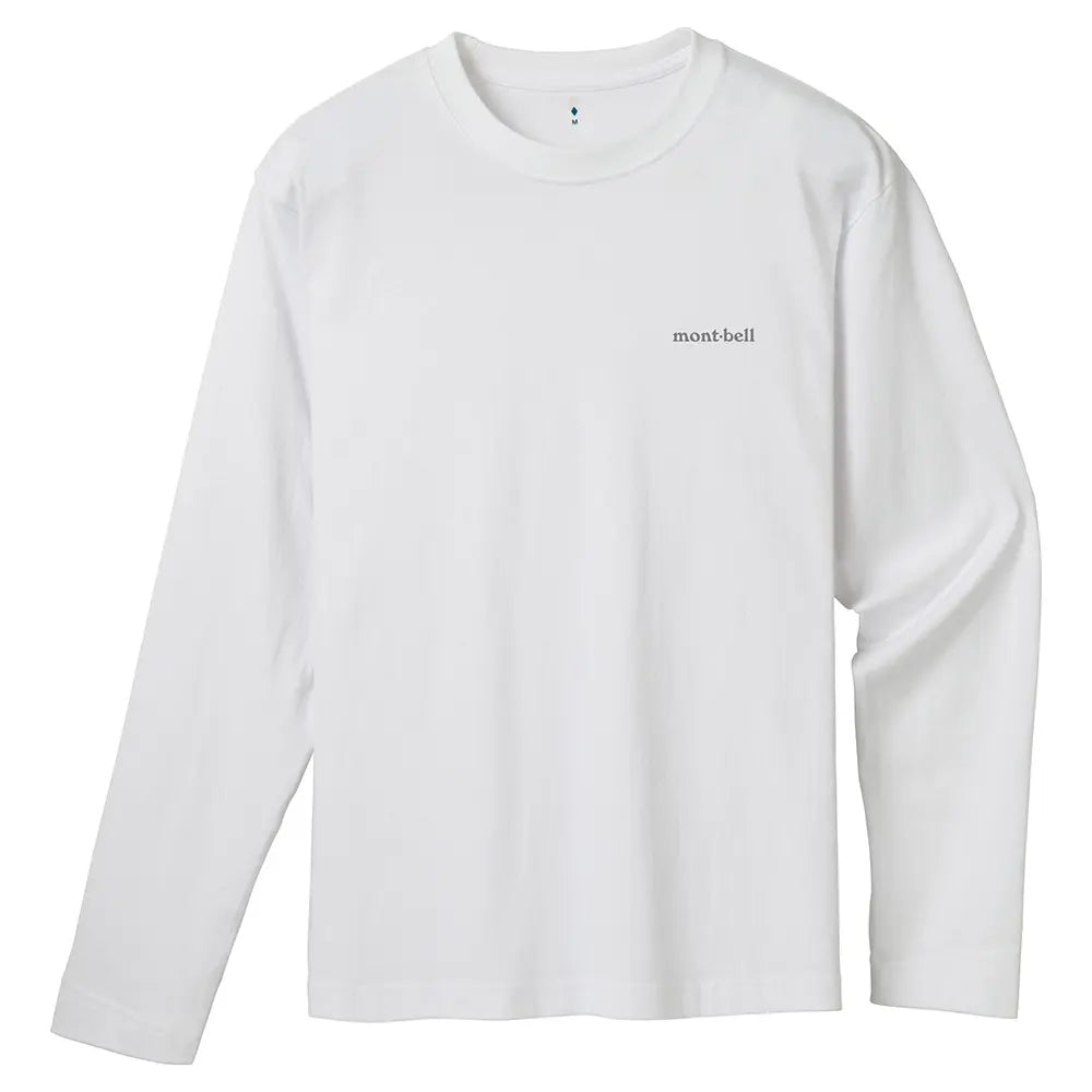 mont-bell: Pear Skin Cotton Long Sleeve T Men's
