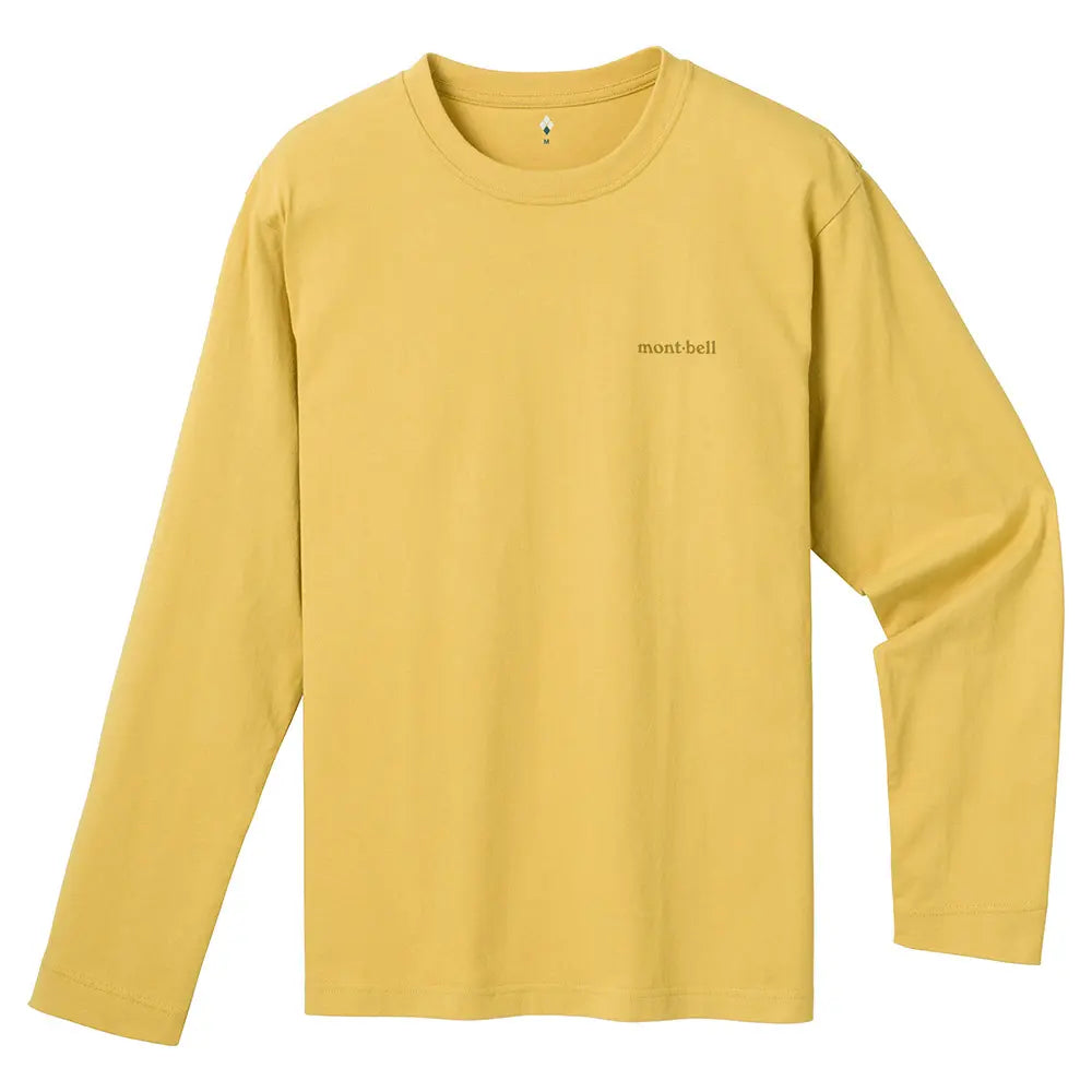 mont-bell: Pear Skin Cotton Long Sleeve T Men's