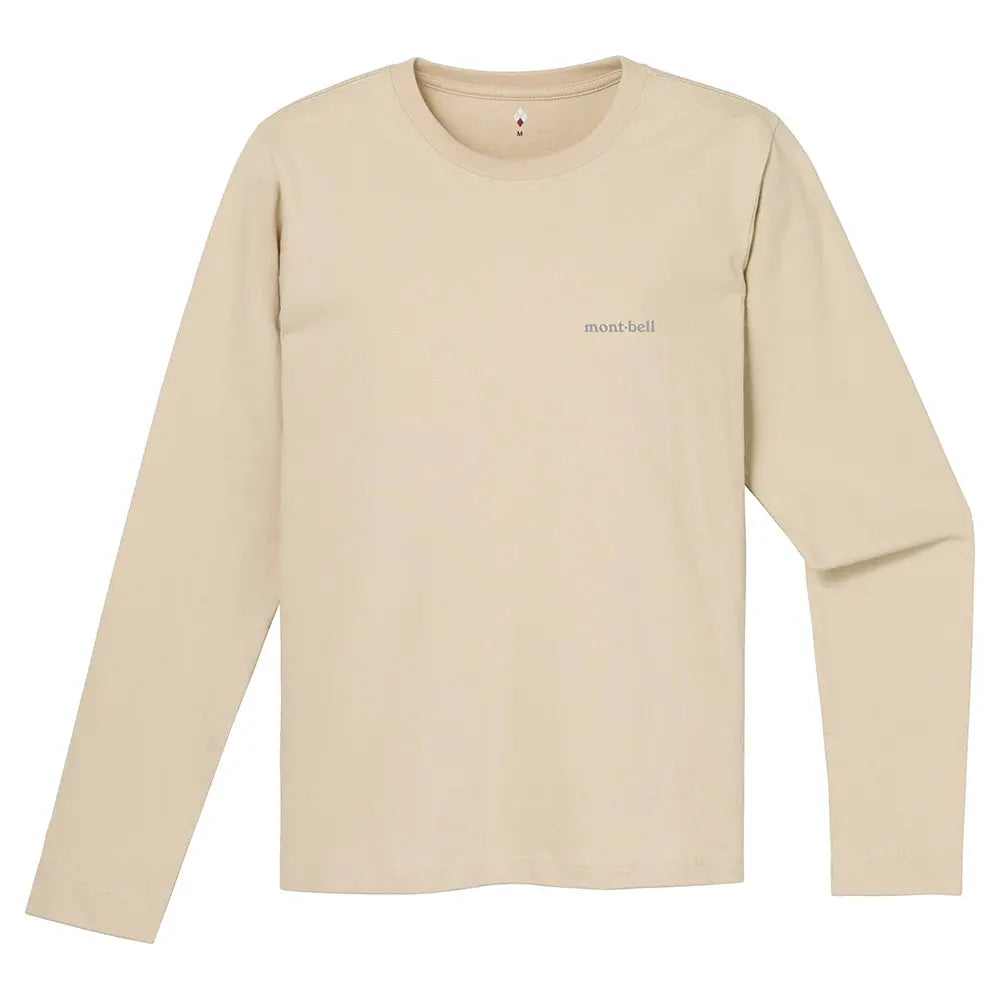 mont-bell: Pear Skin Cotton Long Sleeve T Women's
