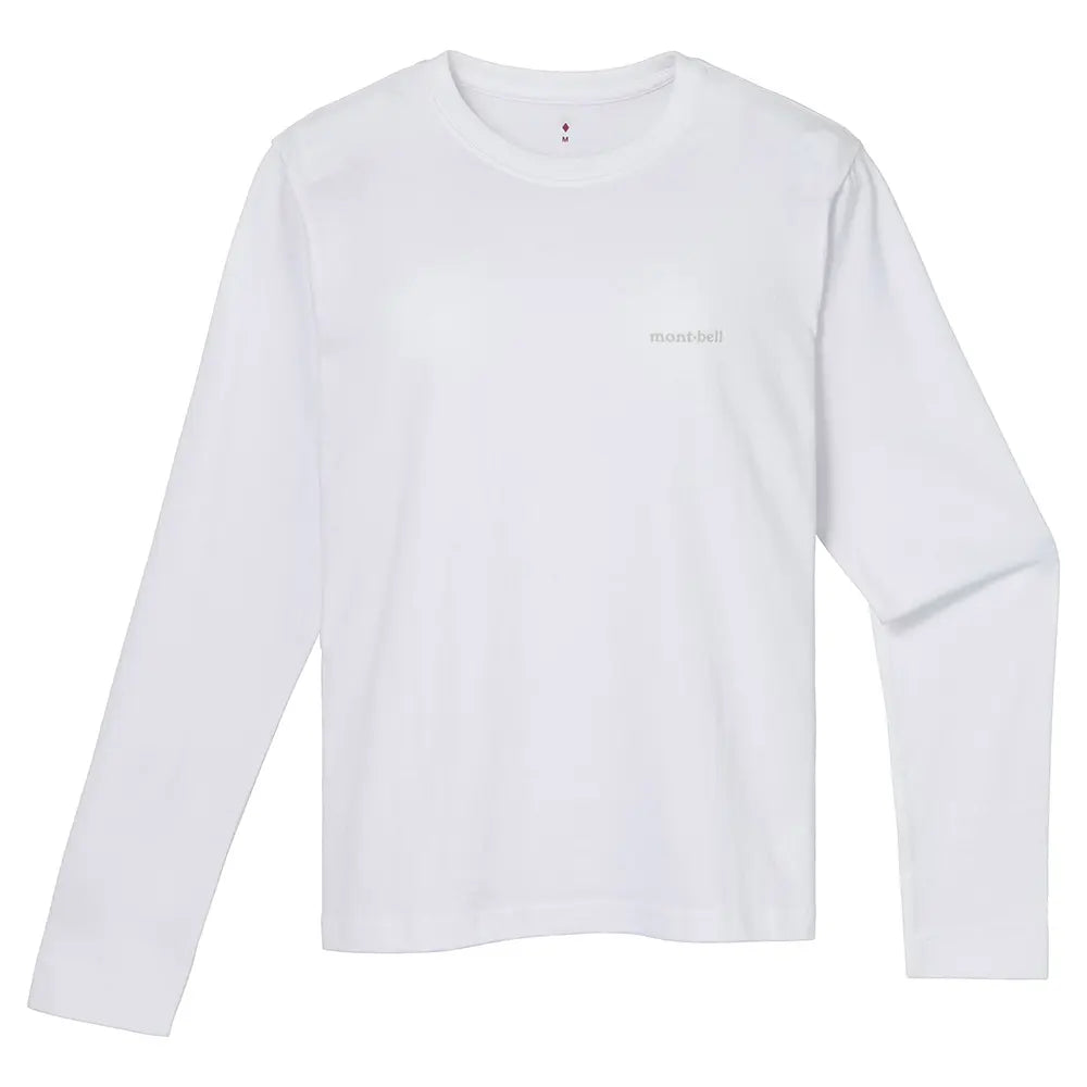 mont-bell: Pear Skin Cotton Long Sleeve T Women's