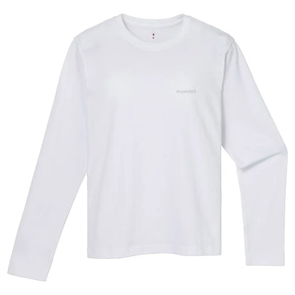 mont-bell: Pear Skin Cotton Long Sleeve T Women's
