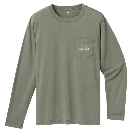 mont-bell: Washed Out Cotton Long Sleeve T Men's