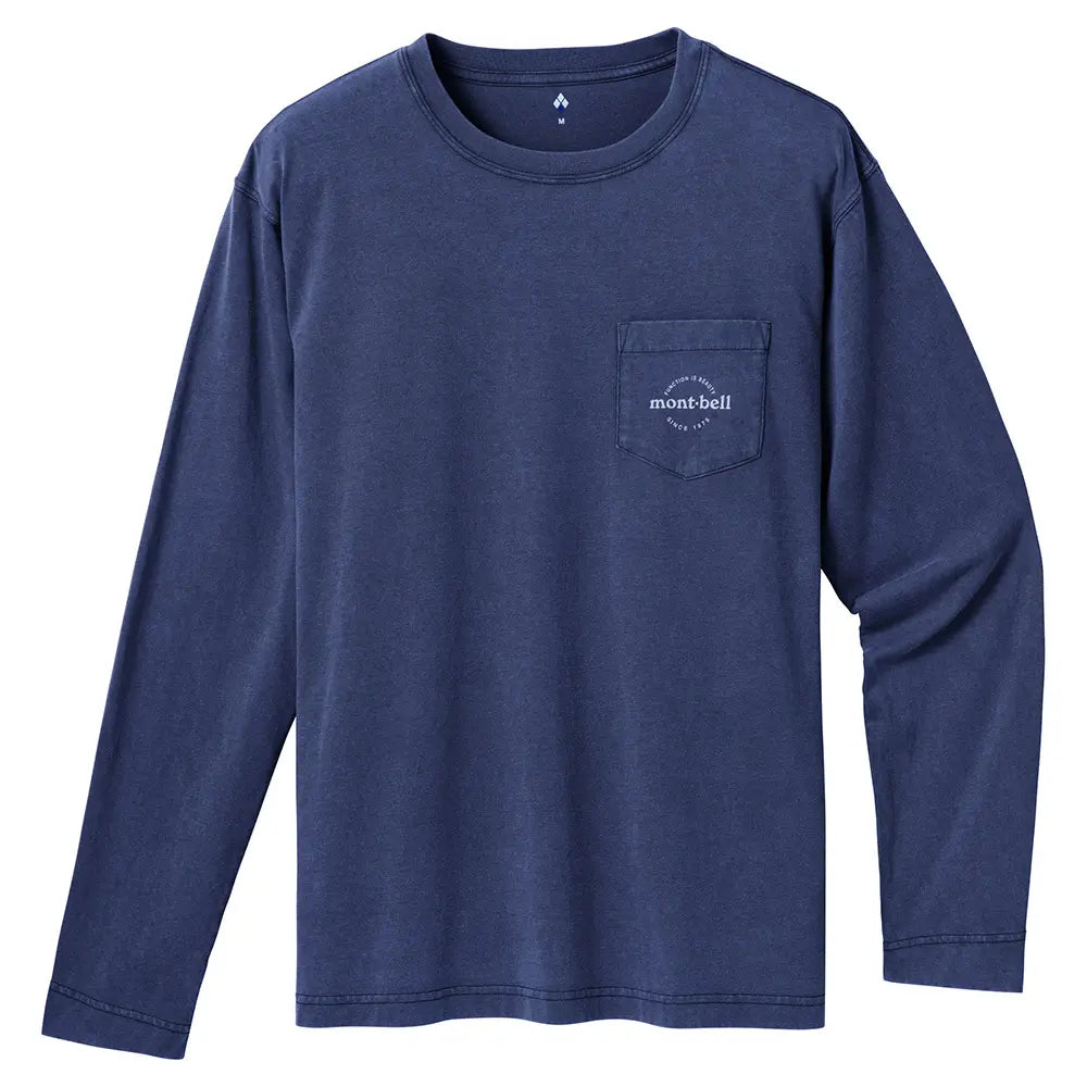 mont-bell: Washed Out Cotton Long Sleeve T Men's