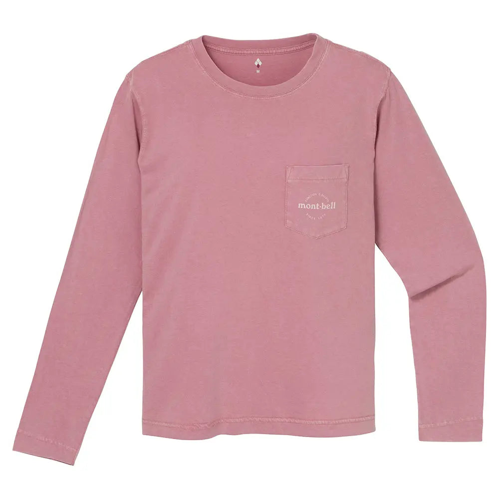 mont-bell: Washed Out Cotton Long Sleeve T Women's