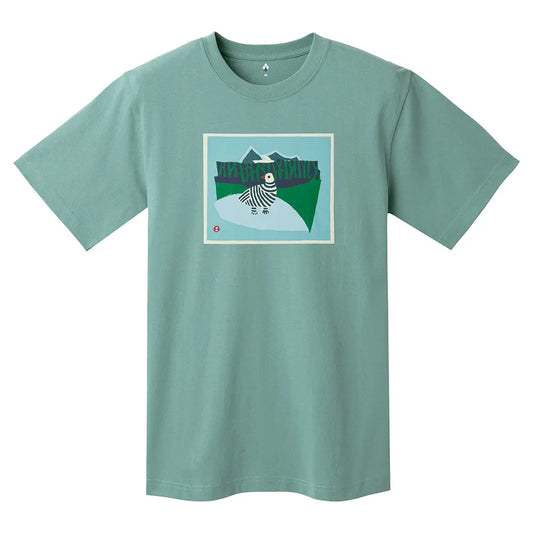 mont-bell: Pear Skin Cotton T Rock Ptarmigan