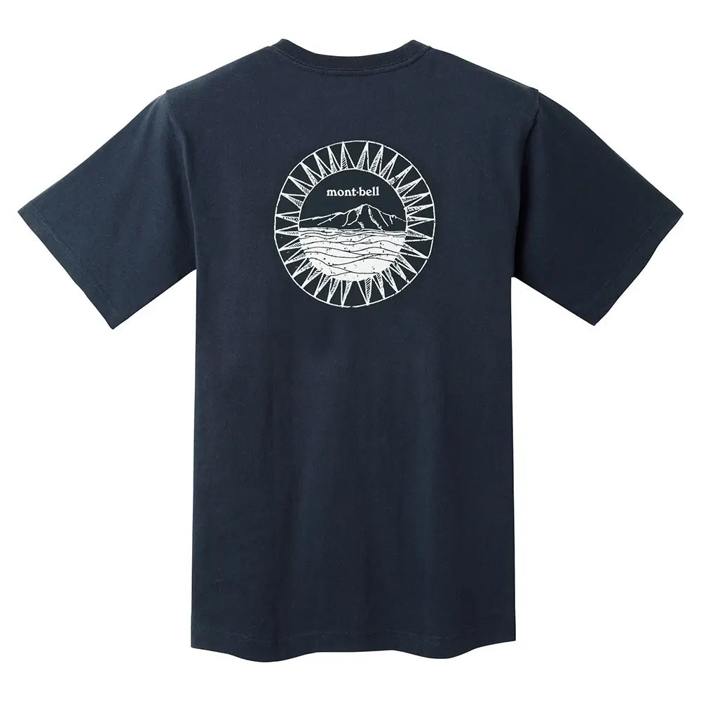 mont-bell: Pear Skin Cotton T Island Mountain