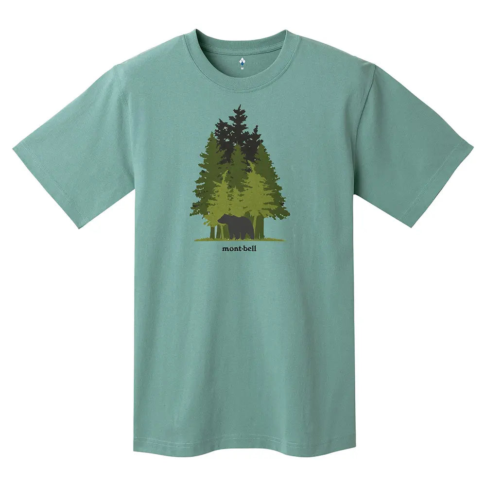 mont-bell: Pear Skin Cotton T Forest and Bear
