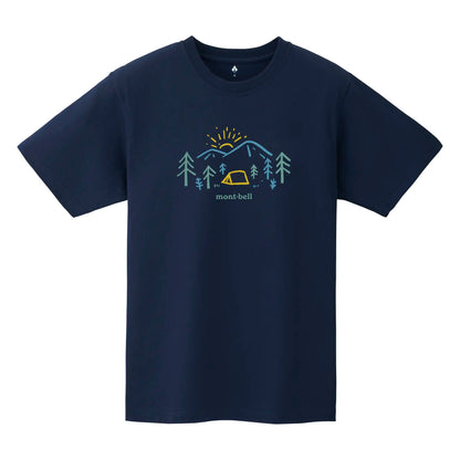 mont-bell: Pear Skin Cotton T Mountain Morning