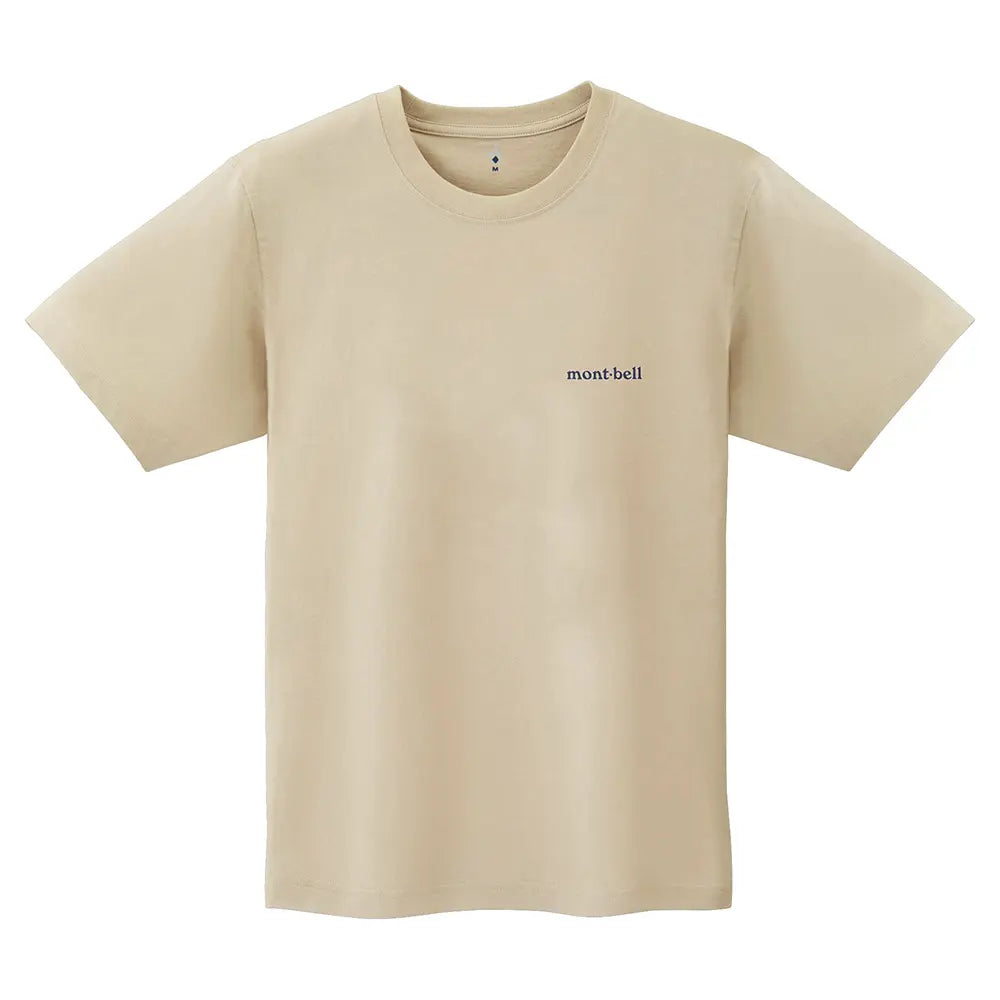 mont-bell: Pear Skin Cotton T Cliff