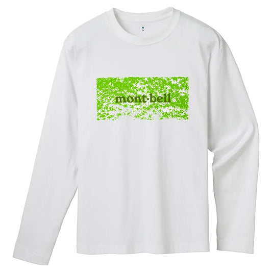 mont-bell: Pear Skin Cotton Long Sleeve T Maple Leaves