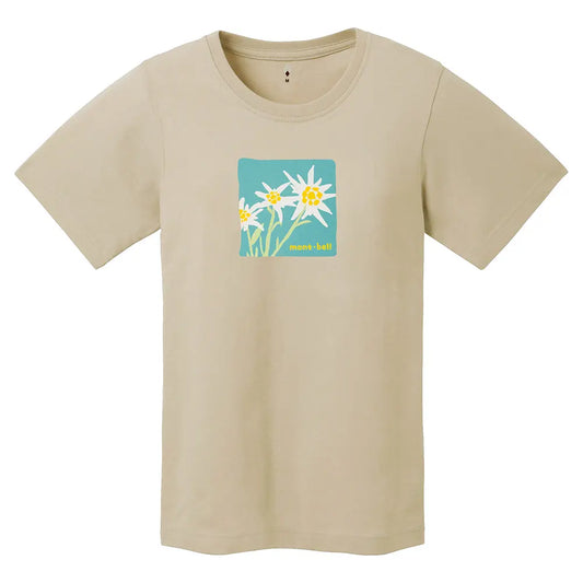 mont-bell: Pear Skin Cotton T Women's Edelweiss
