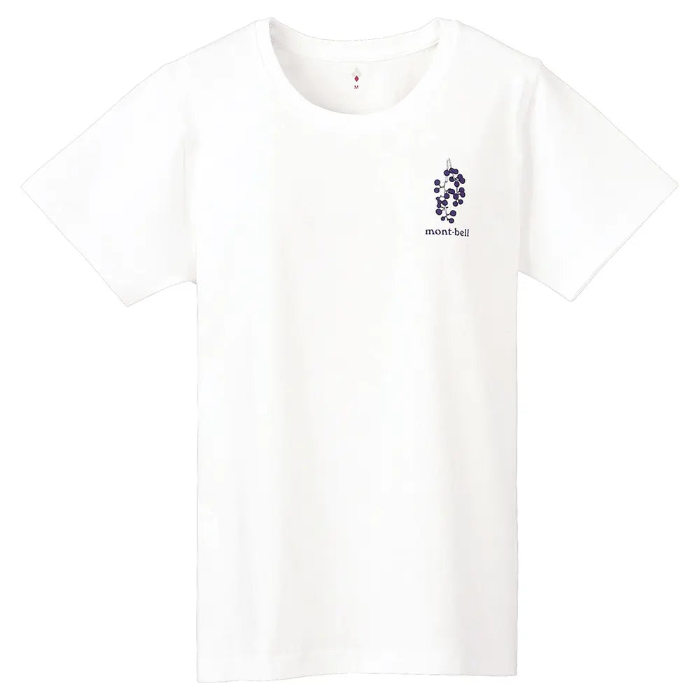 mont-bell: Pear Skin Cotton T Women's Wild Fruits of Japan