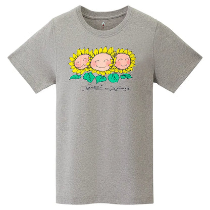 mont-bell: Pear Skin Cotton T Women's Smiling Flowers