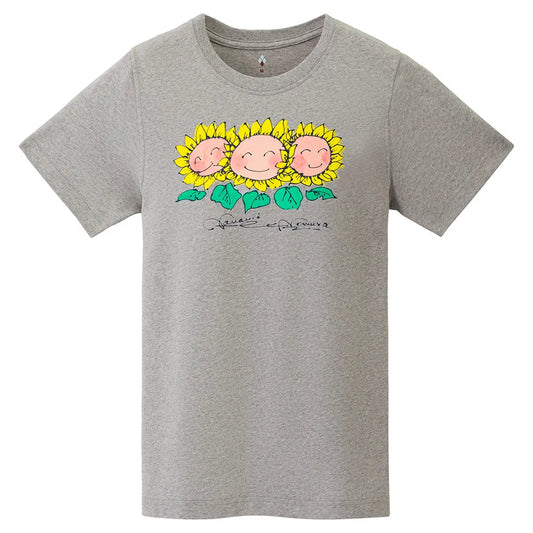 mont-bell: Pear Skin Cotton T Women's Smiling Flowers
