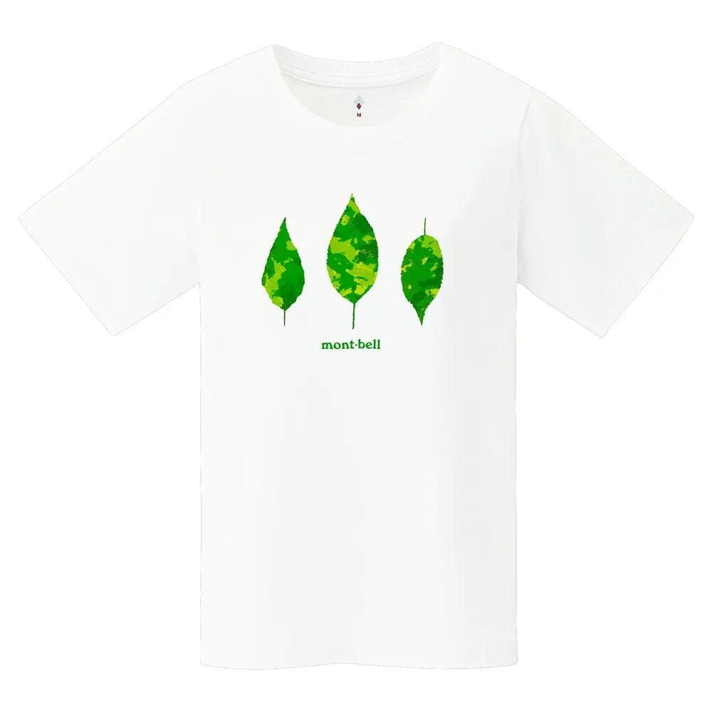 mont-bell: Pear Skin Cotton T Women's Tree Leaves