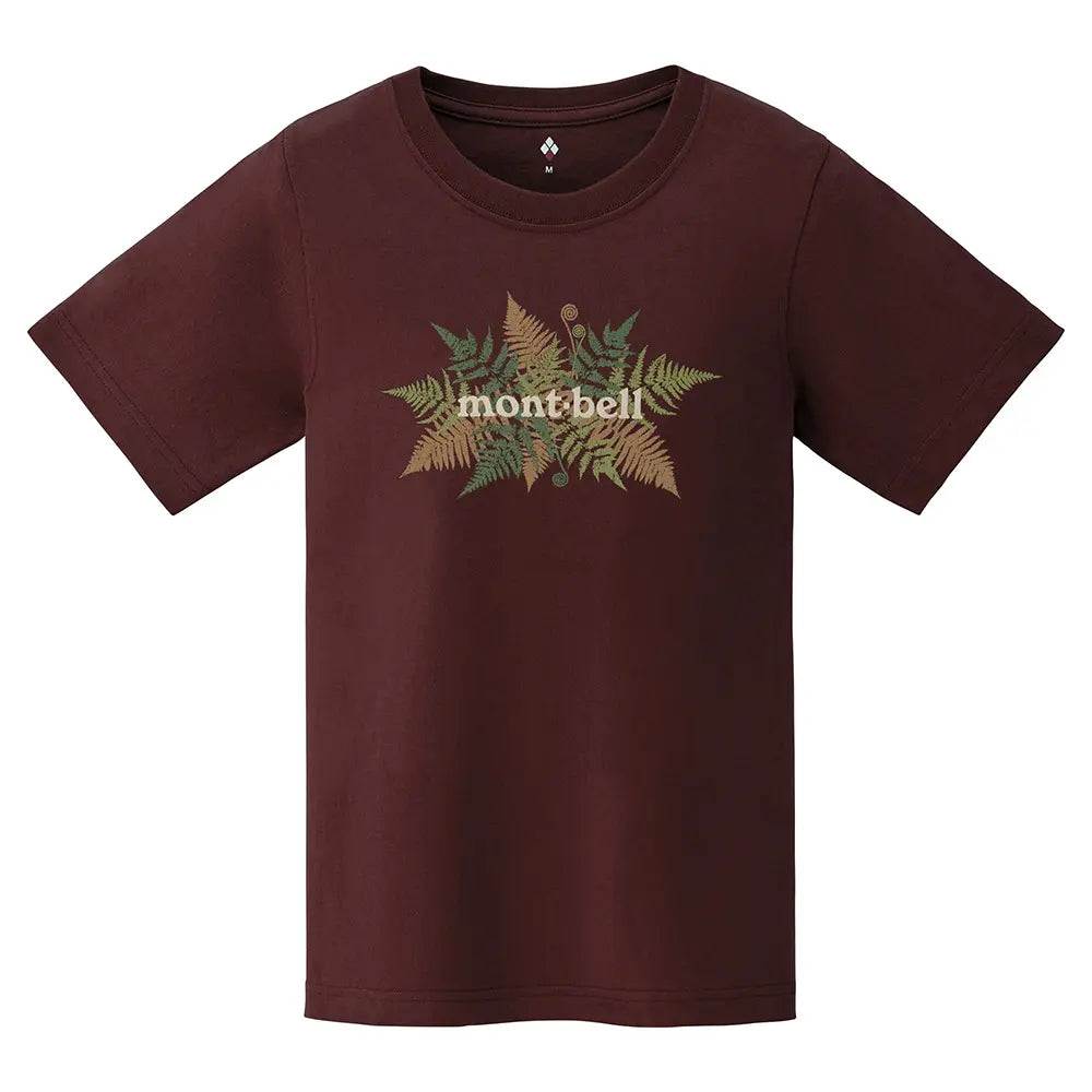 mont-bell: Pear Skin Cotton T Women's Ferns